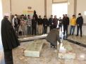 گزارش تصویری مراسم غبارروبي گلزار شهداي گمنام در روز دانشجو